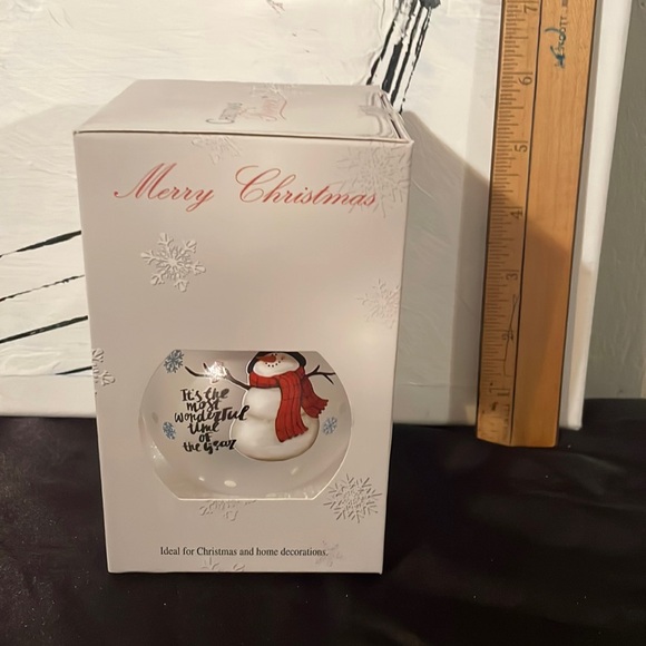 2 Christmas Ornaments “Its the most wonderful time of the year” New - Picture 1 of 6